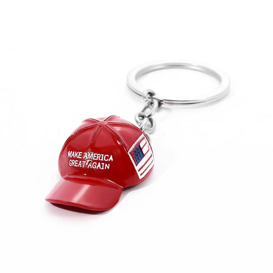 MAGA Hat Keychain